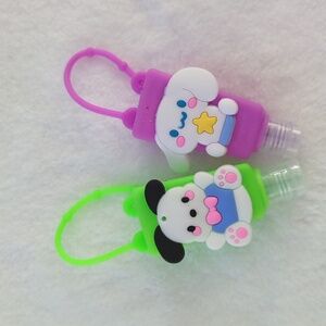Cute Character Set Hand Sanitizer Holders